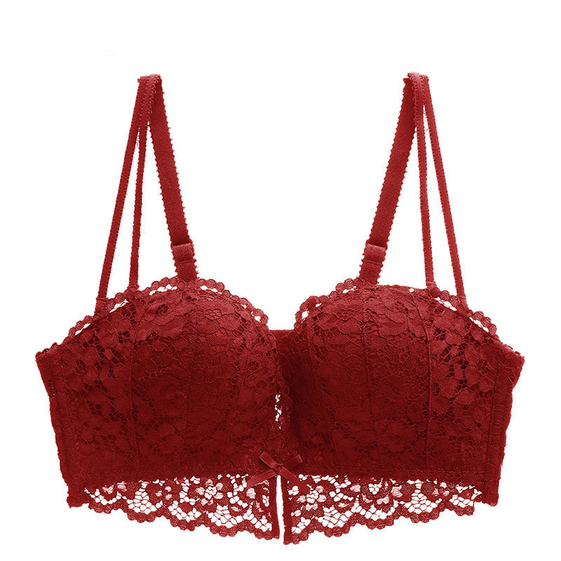 Goreel Lace Sexy Gather Bra
