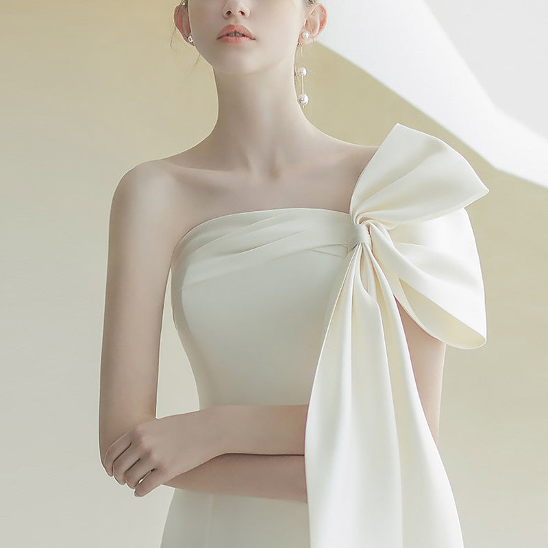 Women's White French Bra Dress